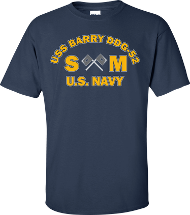 USS BARRY DDG-52 Rate SM Signalman T-Shirt