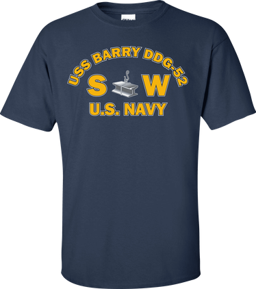 USS BARRY DDG-52 Rate SW Steelworker T-Shirt