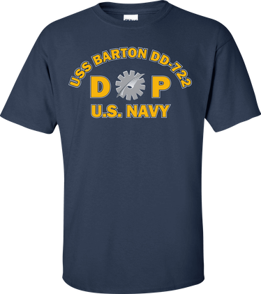 USS BARTON DD-722 Rate DP Data Processing Technician T-Shirt