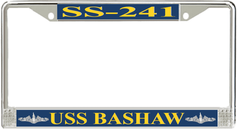 USS Bashaw SS-241 License Plate Frame
