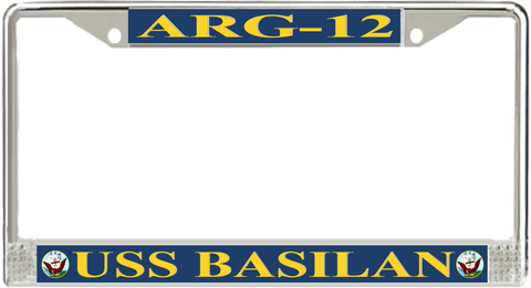 USS Basilan ARG-12 License Plate Frame