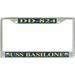 USS Basilone DD-824 License Plate Frame