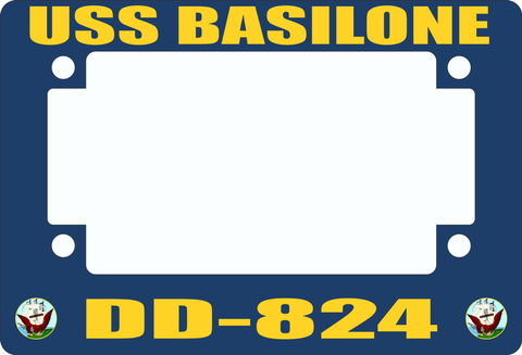 USS Basilone DD-824 Motorcycle Frame