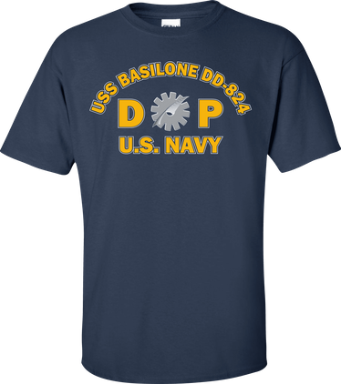 USS BASILONE DD-824 Rate DP Data Processing Technician T-Shirt