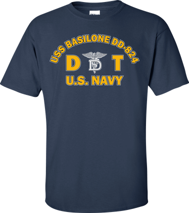 USS BASILONE DD-824 Rate DT Dental Technician T-Shirt