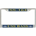 USS Bass SS-164 License Plate Frame