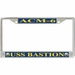 USS Bastion ACM-6 License Plate Frame