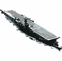 USS Bataan CVL-29 Merchandise Thumbnail Illustration