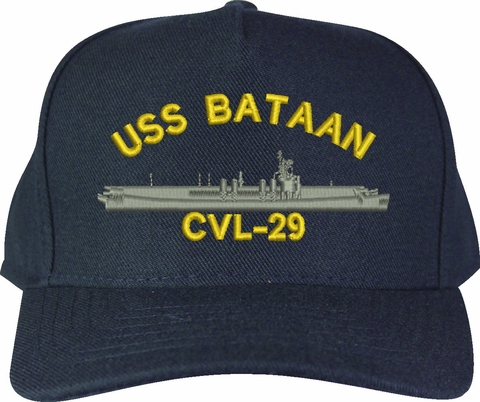 USS Bataan CVL-29 U.S. Made Cap