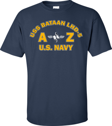 USS BATAAN LHD-5 Rate AZ Aviation Maintenance Administrationman T-Shirt