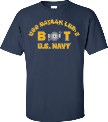 USS BATAAN LHD-5 Rate BT Boiler Technician T-Shirt