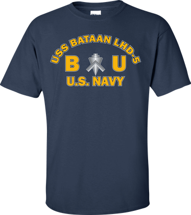 USS BATAAN LHD-5 Rate BU Builder T-Shirt