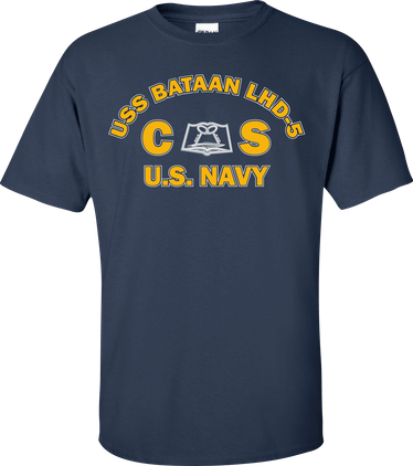 USS BATAAN LHD-5 Rate CS Culinary Specialist T-Shirt