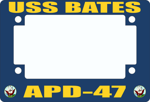 USS Bates APD-47 Motorcycle Frame