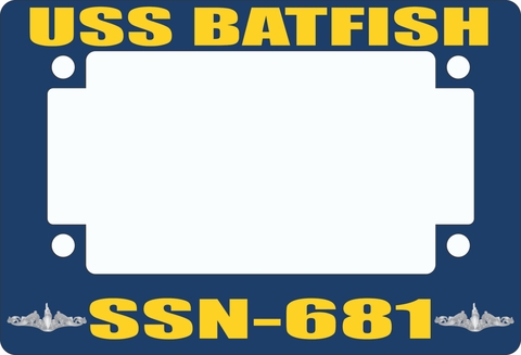 USS Batfish SSN-681 Motorcycle Frame
