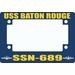 USS Baton Rouge SSN-689 Motorcycle Frame