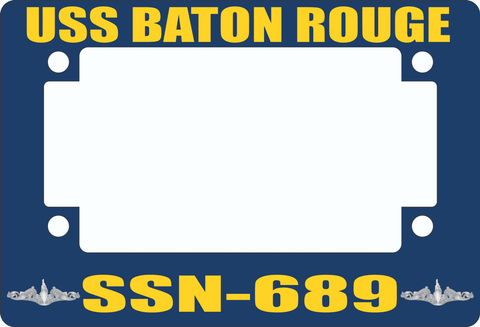 USS Baton Rouge SSN-689 Motorcycle Frame
