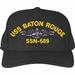 USS Baton Rouge SSN-689 with Dolphins Custom Embroidered Cap