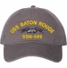 USS Baton Rouge SSN-689 with Dolphins Unstructured Dad Cap