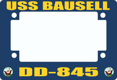 USS Bausell DD-845 Motorcycle Frame