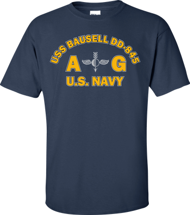 USS BAUSELL DD-845 Rate AG Aerographers Mate T-Shirt