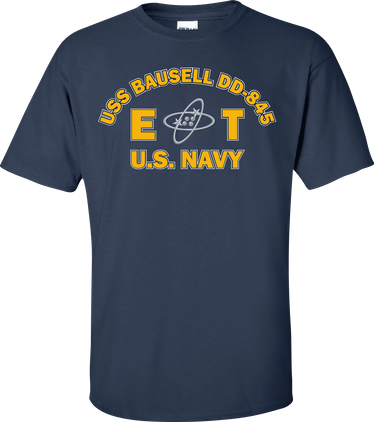 USS BAUSELL DD-845 Rate ET Electronics Technician T-Shirt