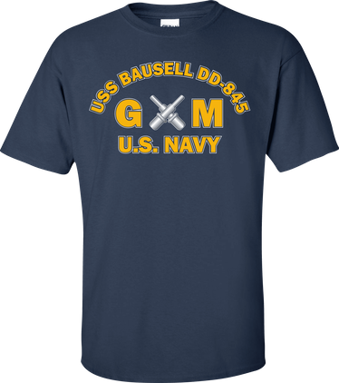 USS BAUSELL DD-845 Rate GM Gunners Mate T-Shirt