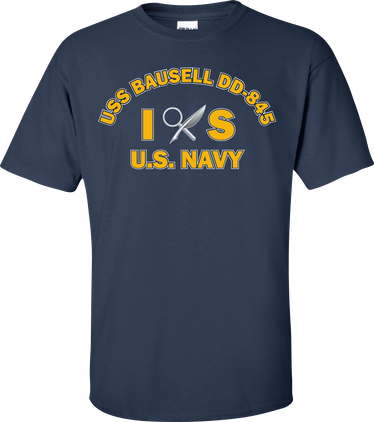 USS BAUSELL DD-845 Rate IS Intelligence Specialist T-Shirt