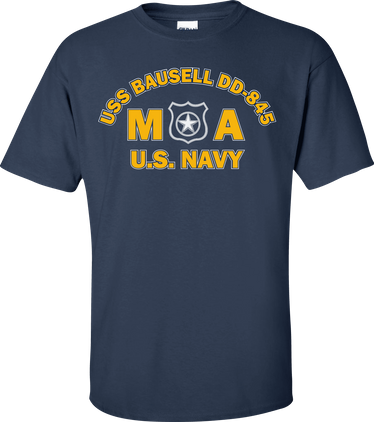 USS BAUSELL DD-845 Rate MA Master At Arms T-Shirt