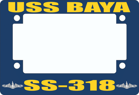 USS Baya SS-318 Motorcycle Frame