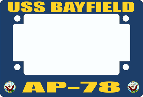 USS Bayfield AP-78 Motorcycle Frame
