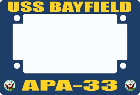USS Bayfield APA-33 Motorcycle Frame