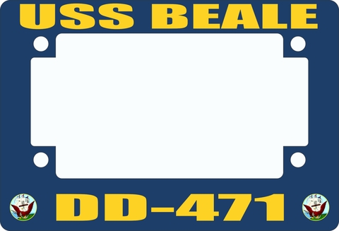 USS Beale DD-471 Motorcycle Frame