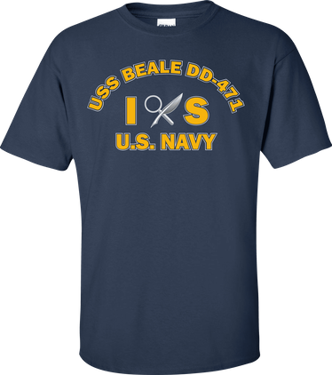 USS BEALE DD-471 Rate IS Intelligence Specialist T-Shirt