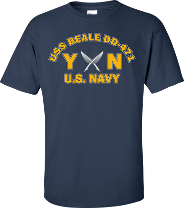 USS BEALE DD-471 Rate YN Yeoman T-Shirt