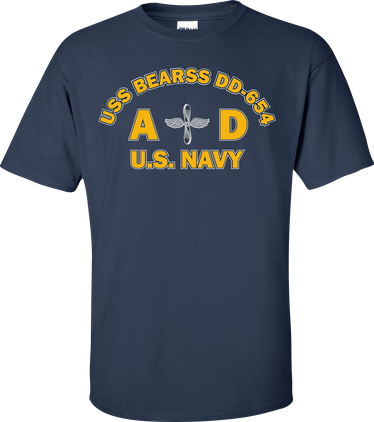 USS BEARSS DD-654 Rate AD Aviation Machinist Mate T-Shirt
