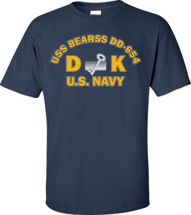 USS BEARSS DD-654 Rate DK Disbursing Clerk T-Shirt