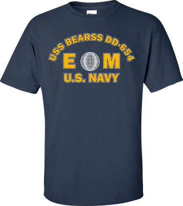 USS BEARSS DD-654 Rate EM Electricians Mate T-Shirt