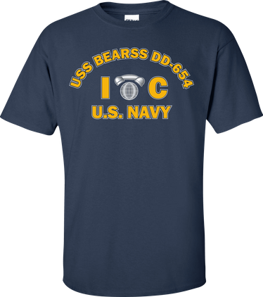 USS BEARSS DD-654 Rate IC Interior Communications Electrician T-Shirt