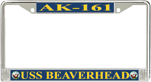 USS Beaverhead AK-161 License Plate Frame