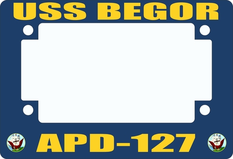 USS Begor APD-127 Motorcycle Frame