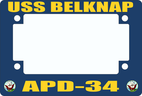 USS Belknap APD-34 Motorcycle Frame