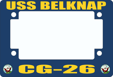 USS Belknap CG-26 Motorcycle Frame