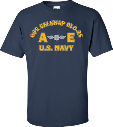 USS BELKNAP DLG-26 Rate AE Aviation Electricians Mate T-Shirt