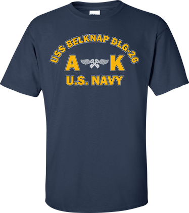USS BELKNAP DLG-26 Rate AK Aviation Storekeeper T-Shirt