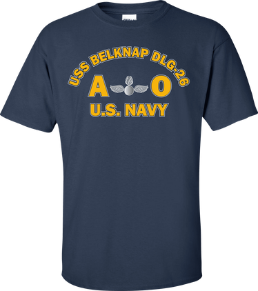 USS BELKNAP DLG-26 Rate AO Aviation Ordnanceman T-Shirt