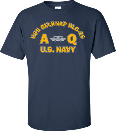 USS BELKNAP DLG-26 Rate AQ Aviation Fire Control Technician T-Shirt