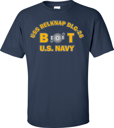 USS BELKNAP DLG-26 Rate BT Boiler Technician T-Shirt