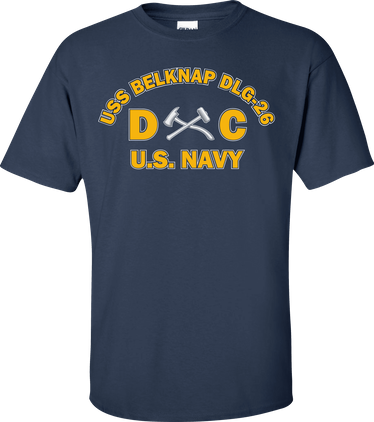 USS BELKNAP DLG-26 Rate DC Damage Controlman T-Shirt