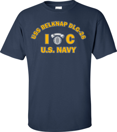 USS BELKNAP DLG-26 Rate IC Interior Communications Electrician T-Shirt